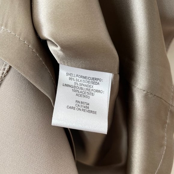 BCBG RUNWAY Champagne Strapless Dress - Picture 8 of 10